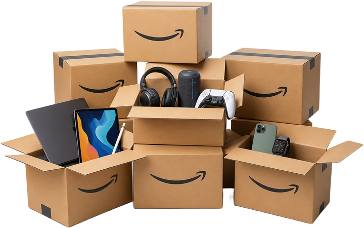 7 Amazon mystery boxes filled with tech